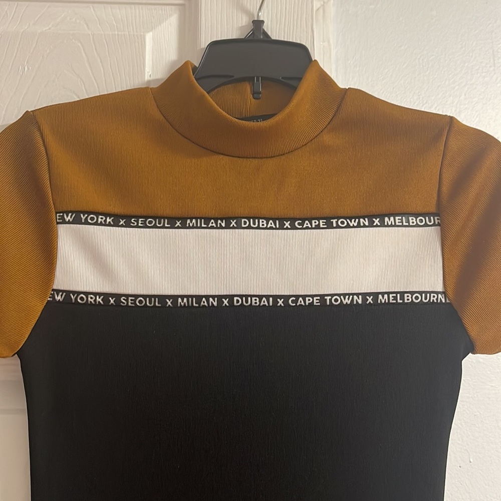 Turtle Neck Mini Dress